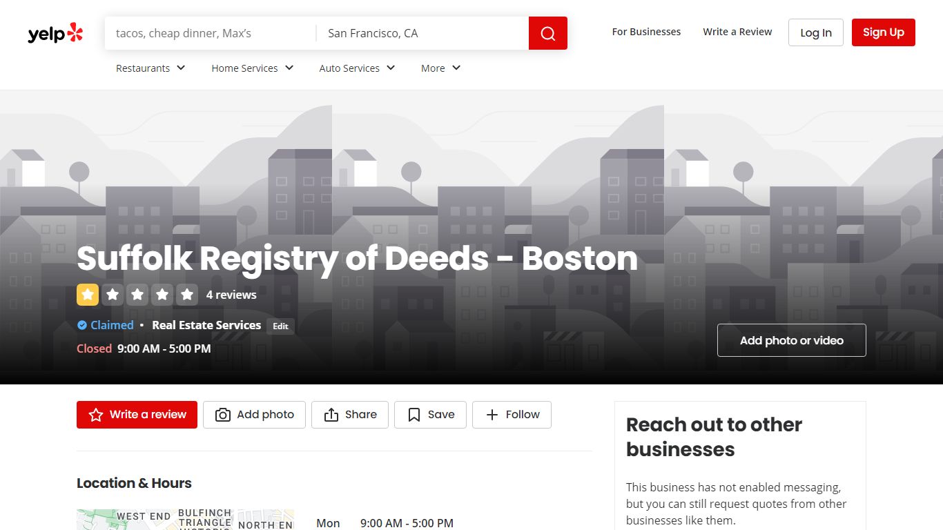 Suffolk Registry of Deeds - Boston - Yelp